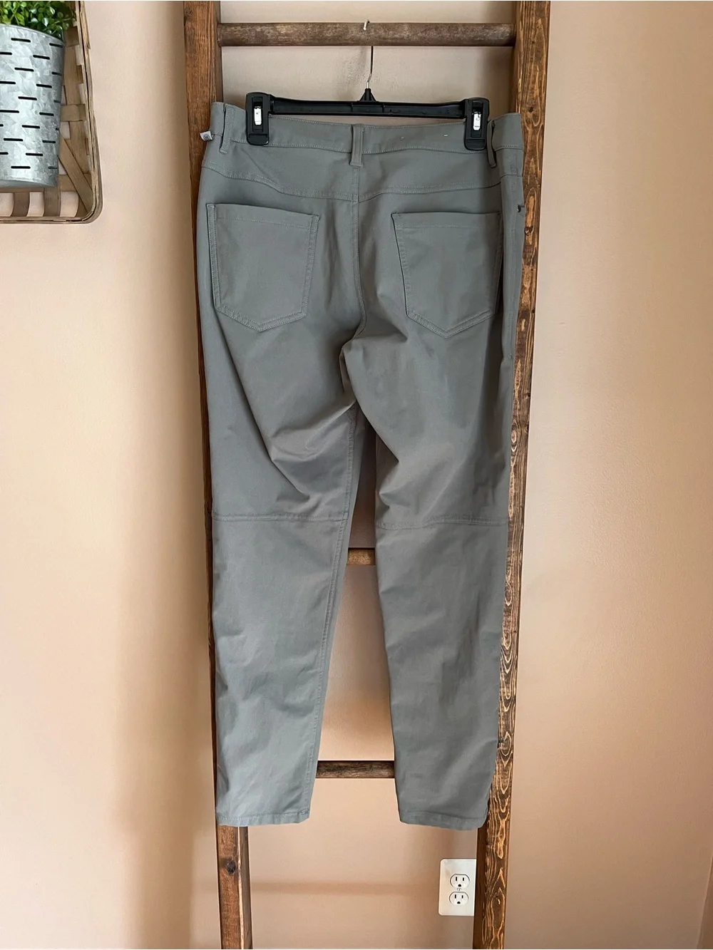Lululemon ABC Slim Straight Pants Grey/Green
